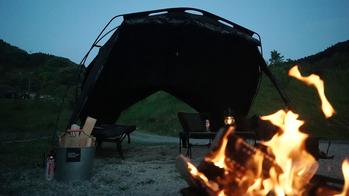奥八女焚火の森キャンプフィールド