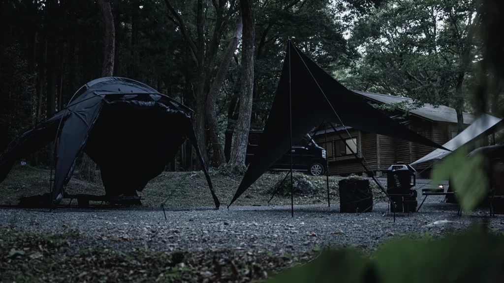 標高530m！夏でも涼しい林間サイト
